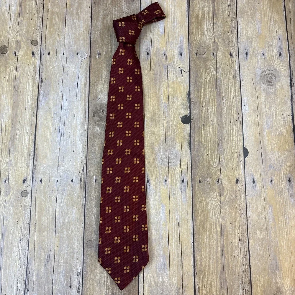 Ermenegildo Zegna Silk Tie Polka Dot